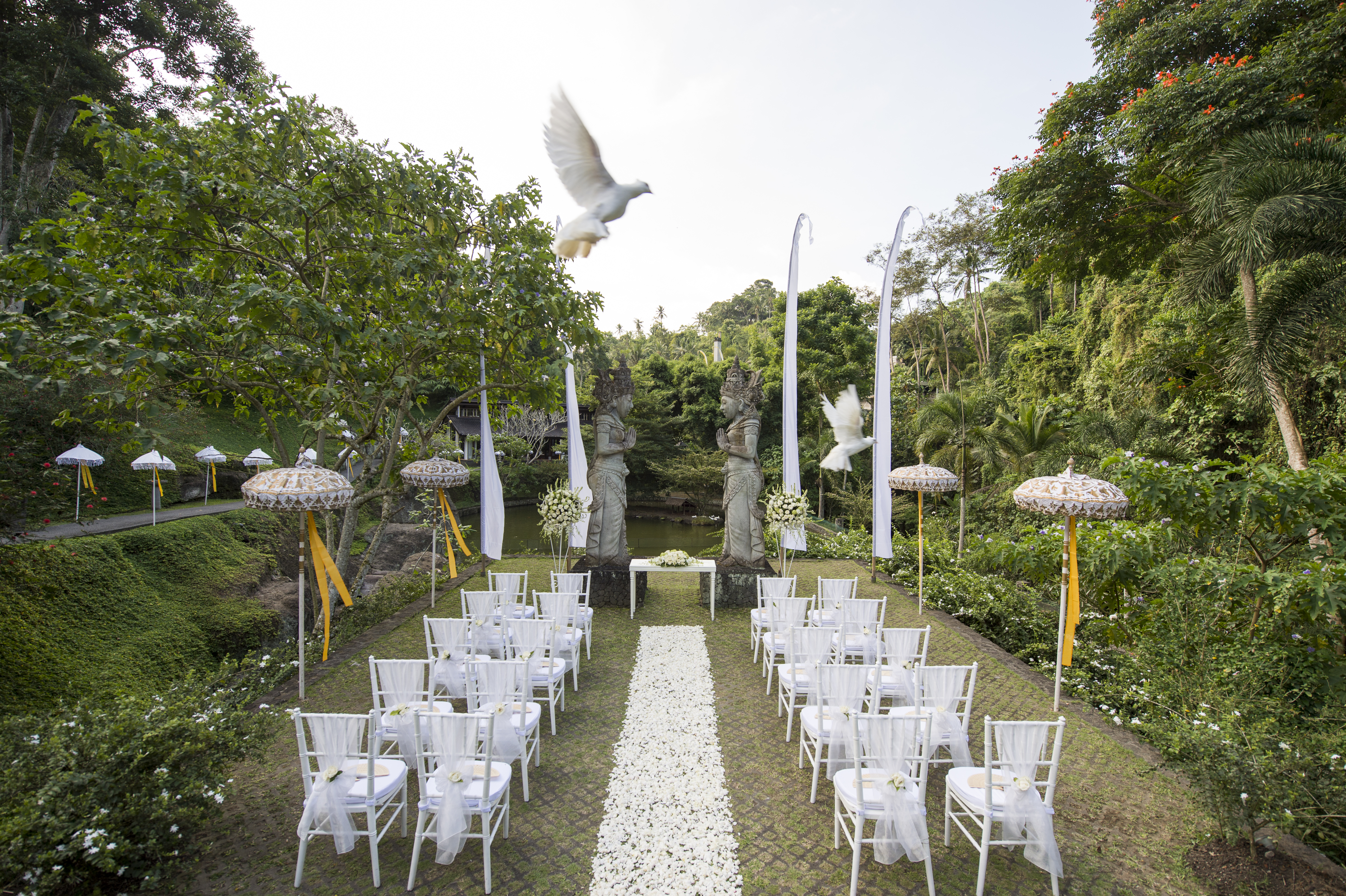 Wedding set up at Bumi Duadari